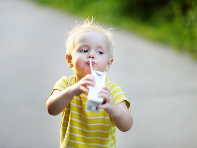 Zuckerfalle Trinkpäckchen sind für Kinder ungesund